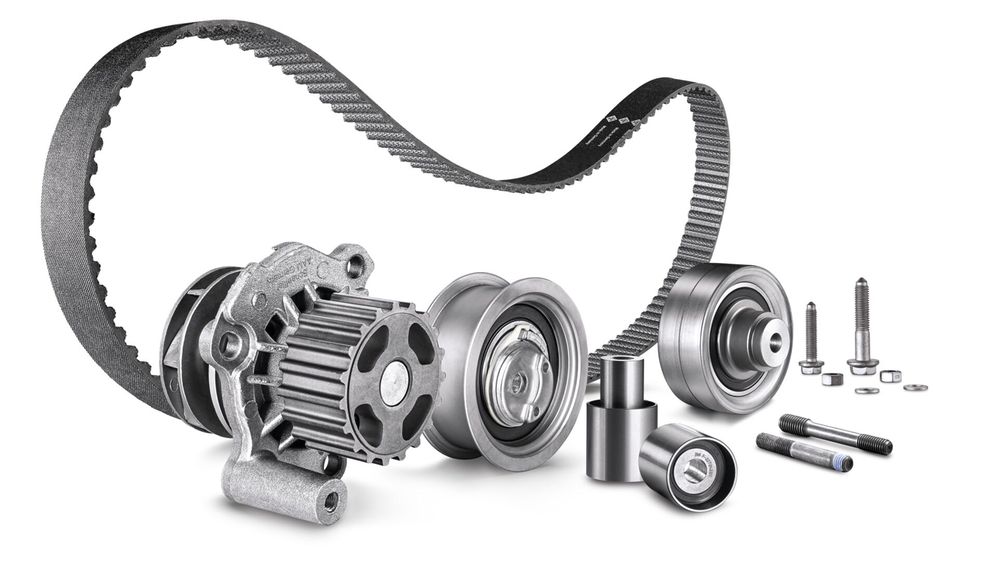 INA timing belt kit with water pump
