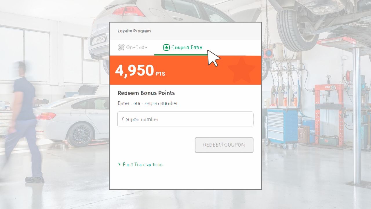 Collecting Bonus Points from a Paper Voucher (No OneCode on the Box)